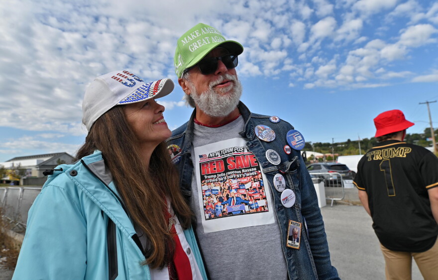 Bikers, a love story, and prayers: Supporters converge in Scranton